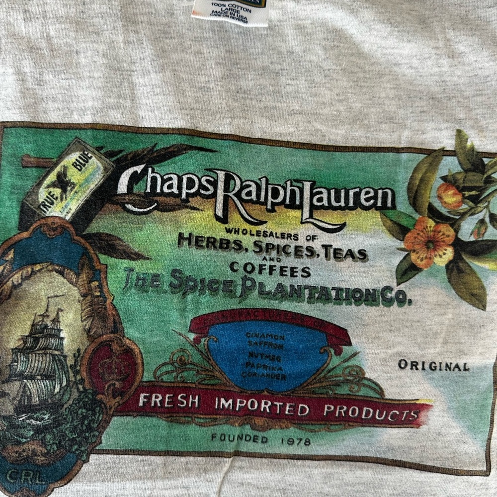 Vintage Chaps Ralph Lauren Short Sleeve Tee